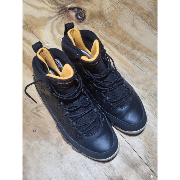 Air Jordan 9 Retro Citrus 2010 Size 10 302370-004 Black White Yellow OG IX Nike main image 8